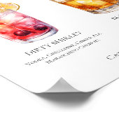 ダーティシャーリーバーボンスマッシュシグネチャードリンクメニュー ポスター (角)