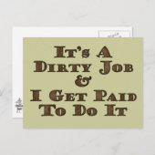ダーティジョブ ポストカード (正面/裏面)