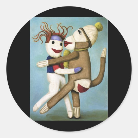 ダーティソックス踊りザタンゴ ラウンドシール (正面)