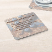 ダーティソーダブルーベリーコースター ペーパーコースター (アングル)