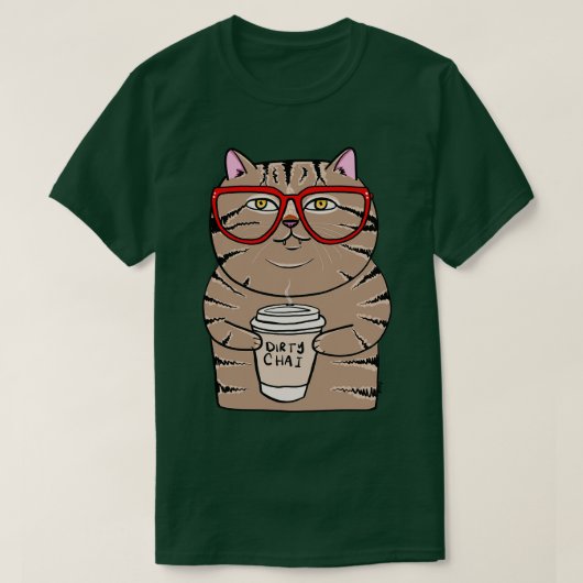 ダーティチャイ子猫 Tシャツ (デザイン正面)