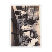 ダーティディックのホテルバーナッサウ，バハマヴィンテージ マグネット (縦)