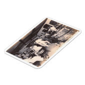 ダーティディックのホテルバーナッサウ，バハマヴィンテージ マグネット (左側)