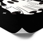 ダーティハロウィーン汚いマルティーニ幽霊が好き ポスター (角)