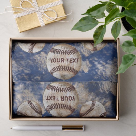 ダーティパーソナライズされたヴィンテージティッシュペーパー 薄葉紙 (ギフト)