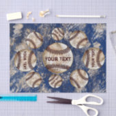 ダーティパーソナライズされたヴィンテージティッシュペーパー 薄葉紙 (クラフト)