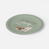 ダーティフォーティウェスタンロデオ40th誕生日パーティー ペーパープレート (アングル)