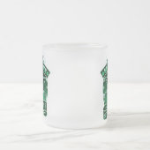 ダーティフーリガン – シャームロックとシェナニガン フロストグラスマグカップ (中央)