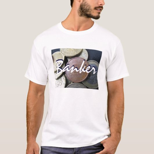 ダーティブルーのバンカー Tシャツ (正面)