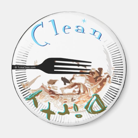 ダーティプレート食洗機磁石 マグネット (正面)