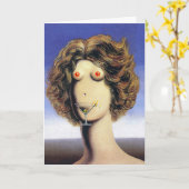 ダーティマティーニ 誕生日グリーティングカード カード (黄色い花)