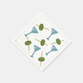 ダーティマルティニカクテルナプキンズ スタンダードカクテルナプキン (角)