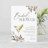 ダーティマルティニカクテルブライダルシャワー 招待状 (スタンド正面)