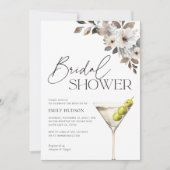 ダーティマルティニカクテルブライダルシャワー 招待状 (正面)