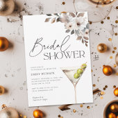 ダーティマルティニカクテルブライダルシャワー 招待状