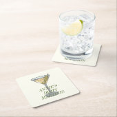 ダーティマルティニ紙コースター スクエアペーパーコースター (インサイチュ)