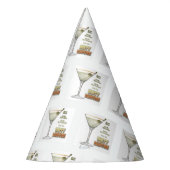 ダーティマルティーニカクテルレシピアートパーティーハット パーティーハット (左)