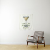 ダーティマルティーニ誕生日招待状 タペストリー (インサイチュ)