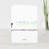 ダーティマルティーニ – ノートカード (裏面)