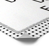 ダーティモンキー踊り禁止 ポスター (角)