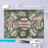 ダーティヴィンテージ野球ティッシュペーパーあなたの色 薄葉紙 (クラフト)