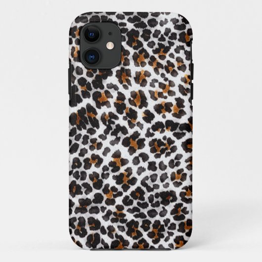 ダーティーグランジレオパードアニマルプリント Case-Mate iPhoneケース (裏面)