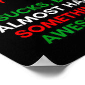 ダーティーサンタ プレゼント アイデア交換 ポスター (角)