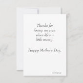 ダーティードッグ母のデイカード サンキューカード (裏面)