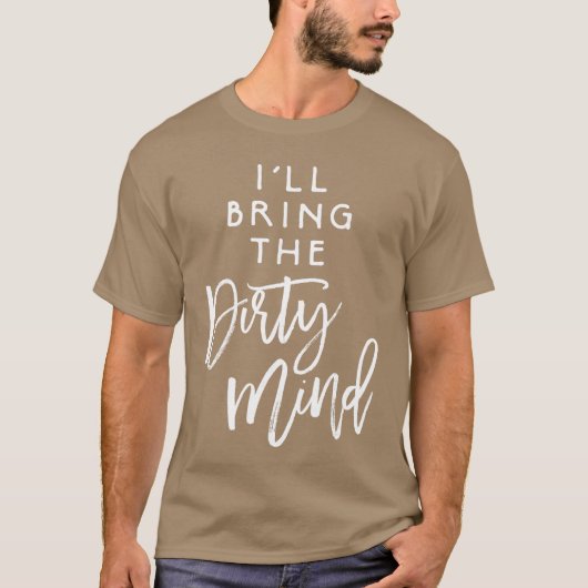 ダーティーマインドな友達がいるわよ 面白いグループ Tシャツ (正面)