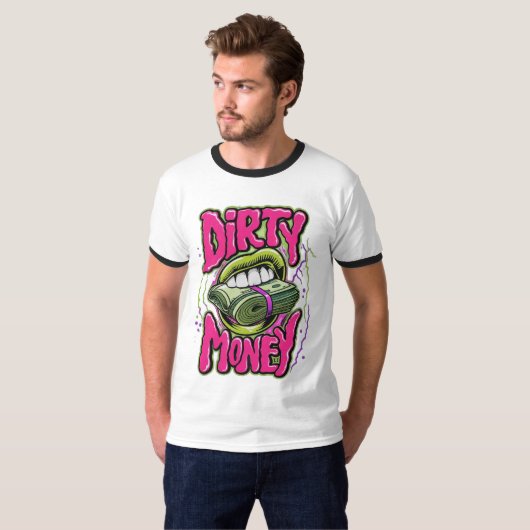 ダーティーマネー Tシャツ (正面フル)