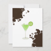 ダーティー·サーティー·招待状 招待状 (裏面)