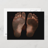 ダーティ足 ポストカード (正面/裏面)