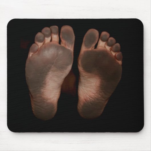 ダーティ足 マウスパッド (正面)