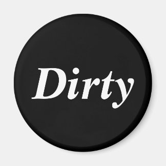 ダーティ食洗機黒 マグネット