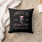 ダーティ30コケット弓でマルティーニ クッション (ブランケット)