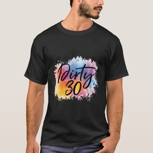ダーティ30ダーティ30彼女のcrewdirty 30のために tシャツ (正面)