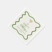 ダーティ30ダーティMartini誕生日パーティー スタンダードカクテルナプキン (角)