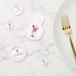 ダーティ30ピンクコケット誕生日パーティー コンフェッティ