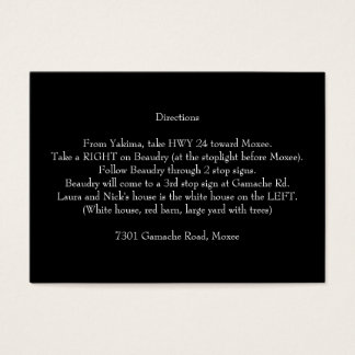 ダーティ30方向カード