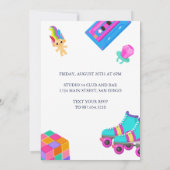 ダーティ30歳の誕生日パーティー 招待状 (裏面)