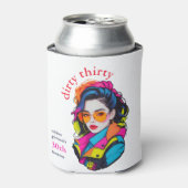 ダーティ30歳の誕生日パーティー 缶クーラー (缶正面)