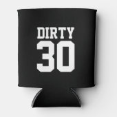 ダーティ30歳30歳の誕生日パーティー用クーラー 缶クーラー (正面)