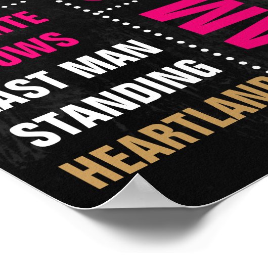 ダーティ30誕生日黒板の符号大人 ポスター (角)