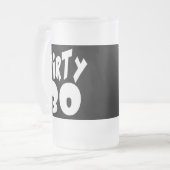 ダーティ30 フロストグラスビールジョッキ (正面左)