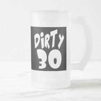 ダーティ30 フロストグラスビールジョッキ