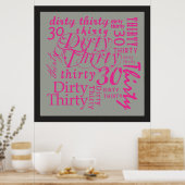 ダーティ30 ポスター (キッチン)