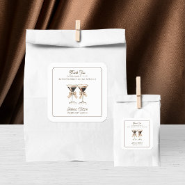 ダーティ30th誕生日パーティーエスプレッソカクテル スクエアシール