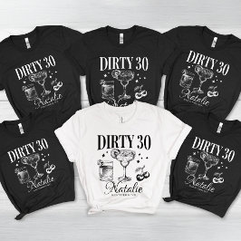 ダーティ30th誕生日パーティーマッカスタムチング トライブレンドＴシャツ