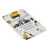 ダーティ3-Y第3誕生日招待状 マグネット (右側)