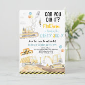 ダーティ3rd-y建築トラック誕生日 招待状 (スタンド正面)